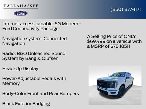 New 2026 Ford F150 Lariat w/ Equipment Group 502A High AWD/4WD image 46