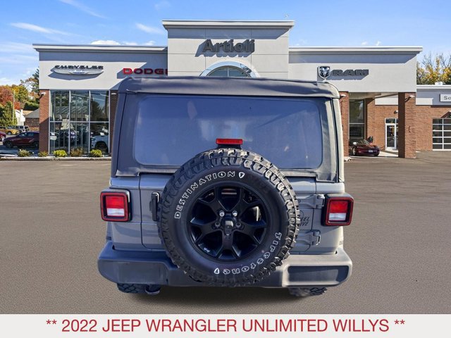 Certified 2022 Jeep Wrangler Unlimited Sport AWD/4WD image 6