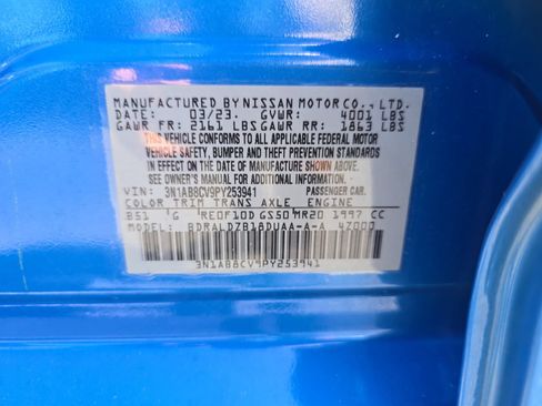 Used 2023 Nissan Sentra SV w/ All-Weather Package FWD image 30