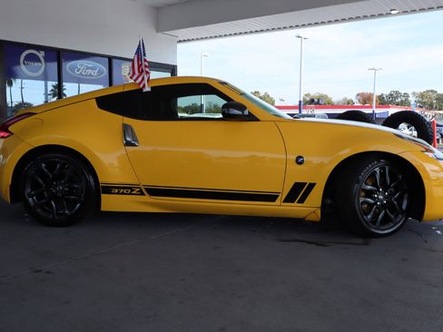 Used 2018 Nissan 370Z Coupe w/ Z34 Heritage Edition - Yellow image 4