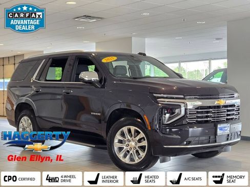 Certified 2025 Chevrolet Tahoe Premier AWD/4WD image 1