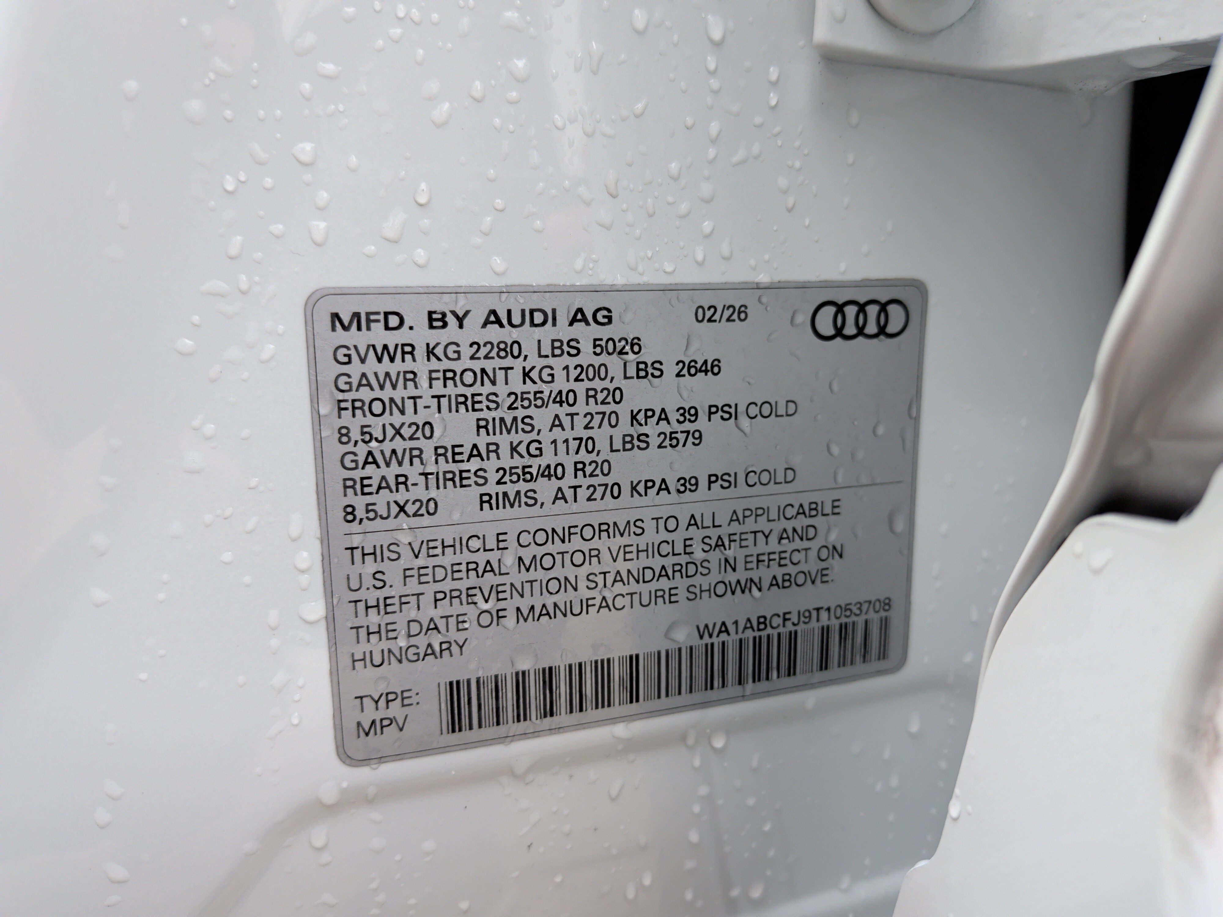 Used 2026 Audi Q3 quattro 2.0T w/ 20" Wheel Package AWD/4WD image 42