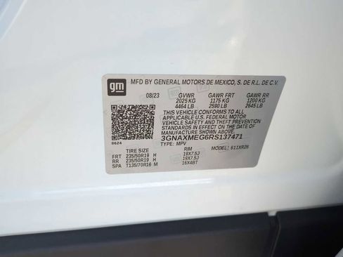 Used 2024 Chevrolet Equinox RS w/ RS Leather Package image 35