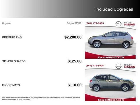 Used 2008 Nissan Rogue SL w/ Premium Pkg image 13