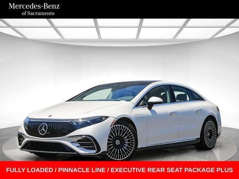 Used 2022 Mercedes-Benz EQS 580 4MATIC Sedan image 1