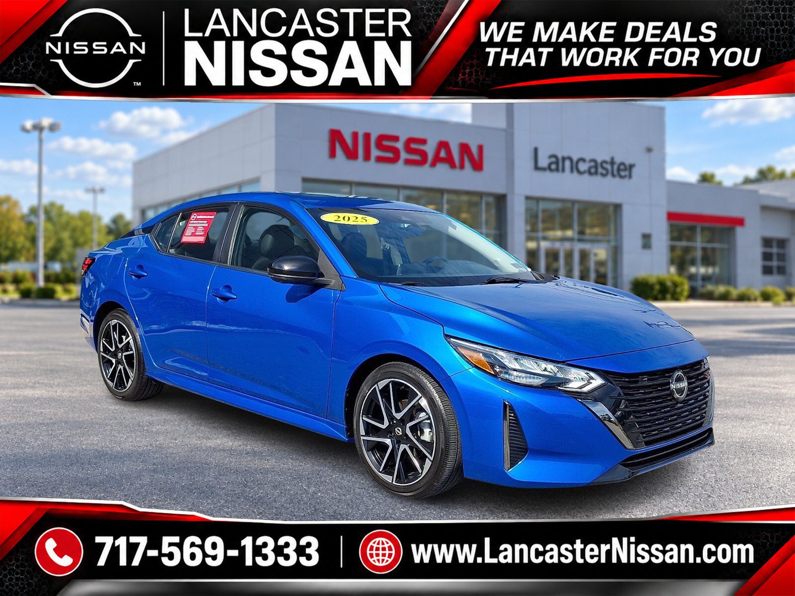Certified 2025 Nissan Sentra SR w/ SR Premium Package FWD image 1