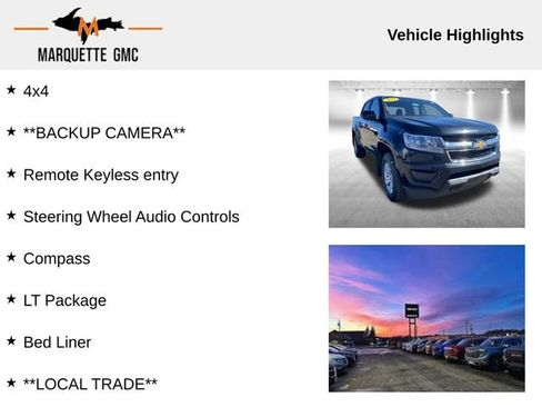 Used 2018 Chevrolet Colorado LT AWD/4WD image 3