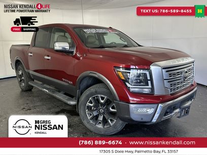Certified 2021 Nissan Titan Platinum Reserve w/ Moonroof Package