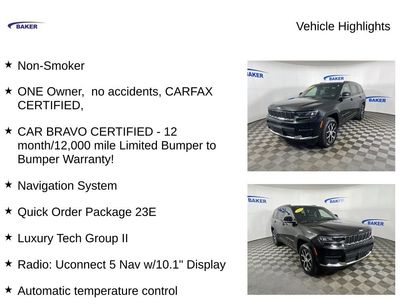 Used 2024 Jeep Grand Cherokee L Limited w/ Luxury Tech Group II