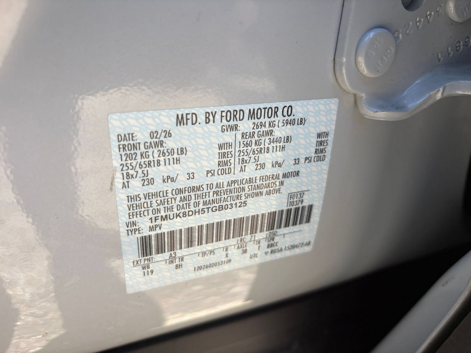 Used 2026 Ford Explorer Active AWD/4WD image 29