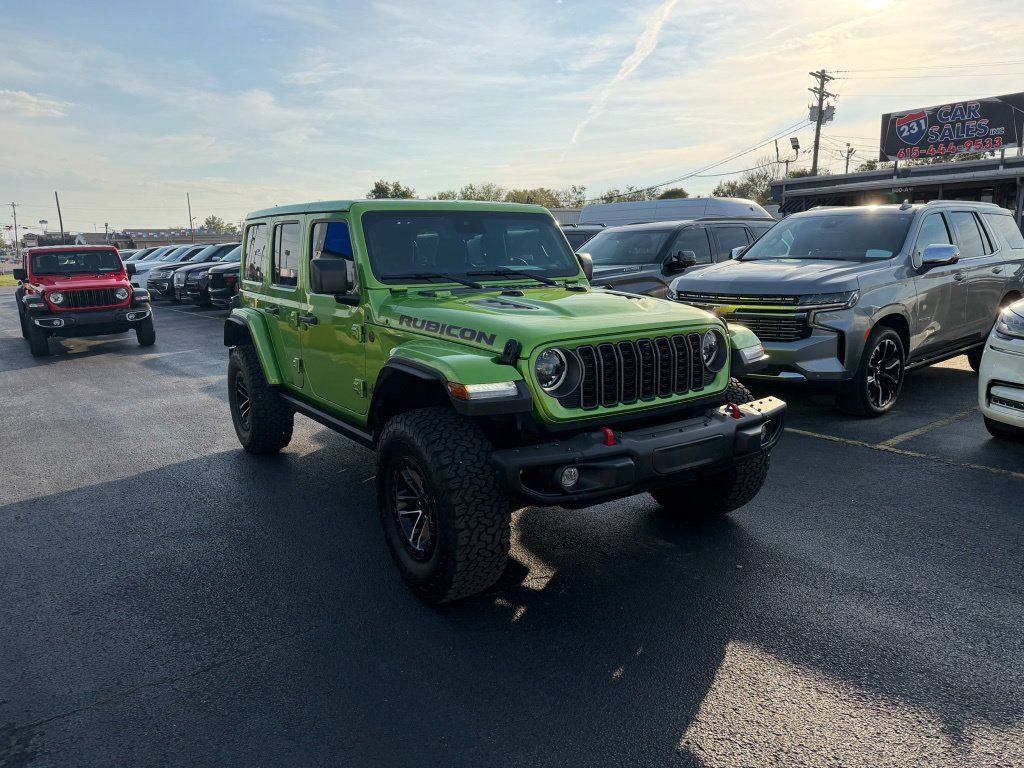 Used 2025 Jeep Wrangler Unlimited Rubicon AWD/4WD image 1