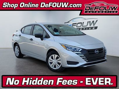 New 2025 Nissan Versa S w/ Trunk Package