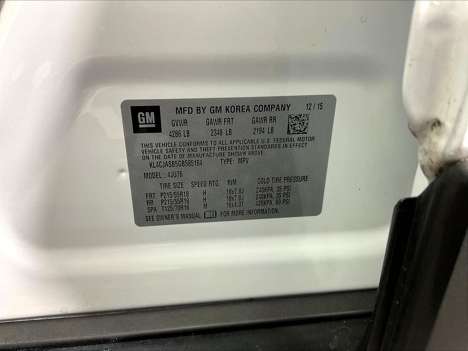 Used 2016 Buick Encore FWD image 18