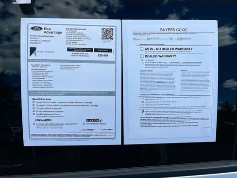 Certified 2022 Ford Explorer XLT w/ Class IV Trailer Tow Package AWD/4WD image 41