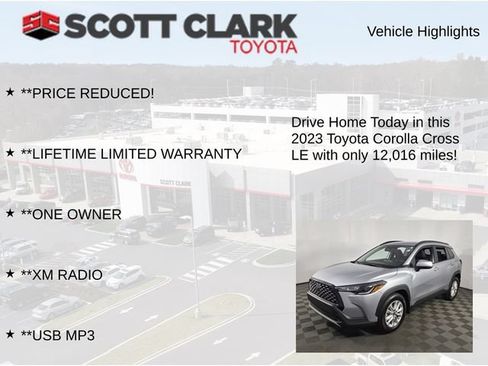 Used 2023 Toyota Corolla Cross LE FWD image 12