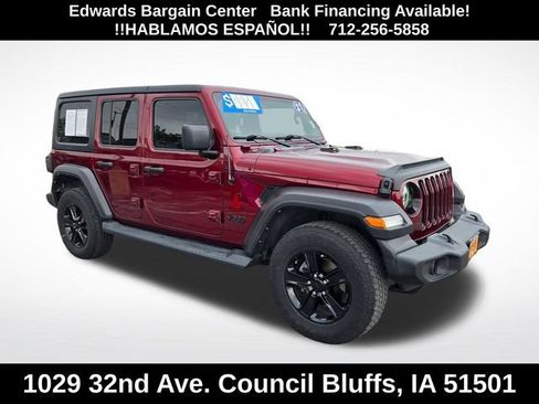 Used 2021 Jeep Wrangler Unlimited Sport AWD/4WD image 1