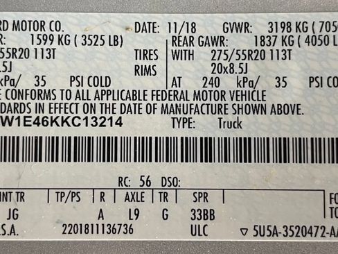 Used 2019 Ford F150 XL w/ Equipment Group 101A Mid AWD/4WD image 62