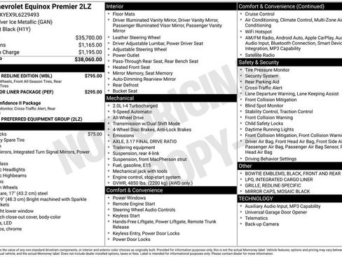 Used 2020 Chevrolet Equinox Premier w/ Premier Redline Edition image 31