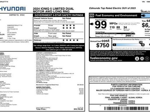 Used 2024 Hyundai Ioniq 5 Limited image 24