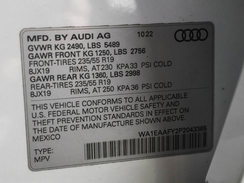 Used 2023 Audi Q5 2.0T Premium Plus w/ Premium Plus Package image 53