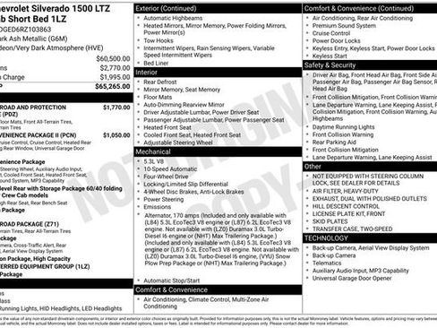 Used 2024 Chevrolet Silverado 1500 LTZ AWD/4WD image 2