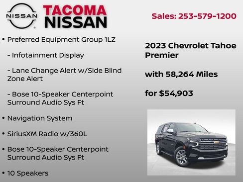 Used 2023 Chevrolet Tahoe Premier image 31