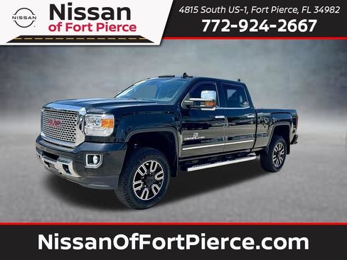 Used 2015 GMC Sierra 3500 Denali w/ Duramax Plus Package AWD/4WD image 1