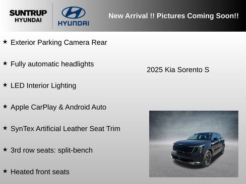 Used 2025 Kia Sorento S w/ Panoramic Sunroof Package FWD image 10