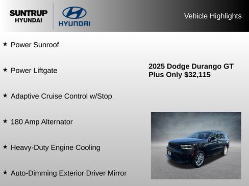 Used 2025 Dodge Durango GT AWD/4WD image 23