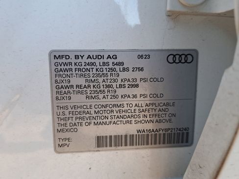 Used 2023 Audi Q5 2.0T Prestige w/ Prestige Package image 11