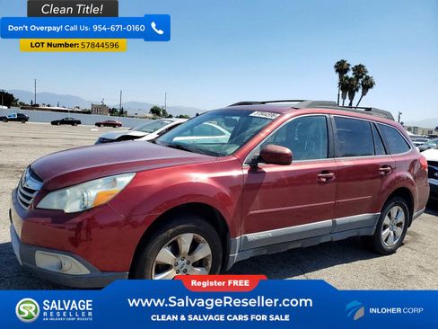Used 2012 Subaru Outback 2.5i Limited w/ Moonroof Pkg AWD/4WD image 1