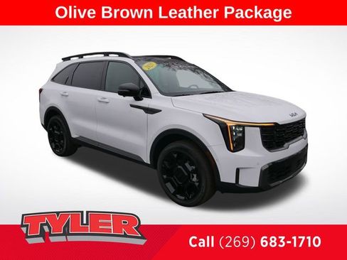 Used 2025 Kia Sorento SX Prestige w/ Olive Brown Leather Package image 1