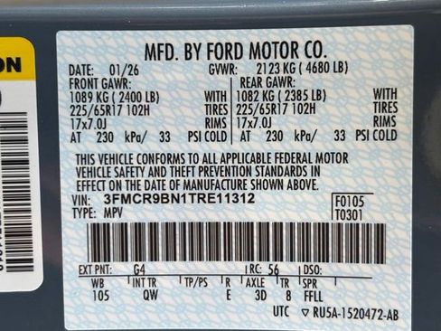 New 2026 Ford Bronco Sport Big Bend w/ Convenience Package image 29