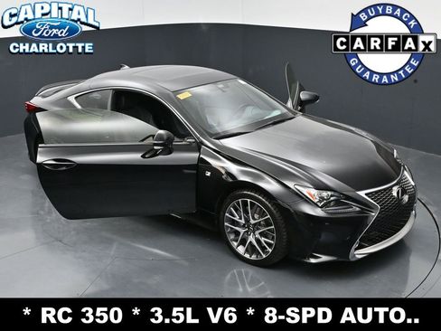 Used 2015 Lexus RC 350 w/ F Sport w/Summer Tires RWD image 34