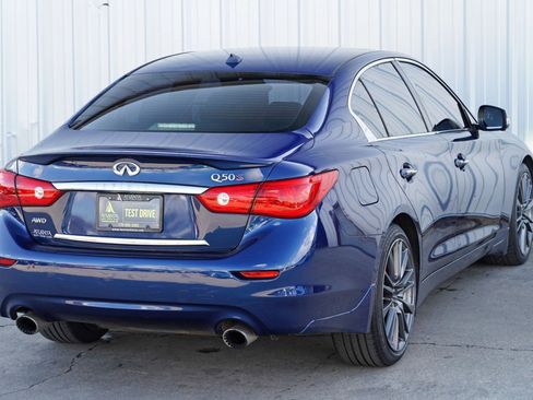 Used 2017 INFINITI Q50 Red Sport 400 image 54