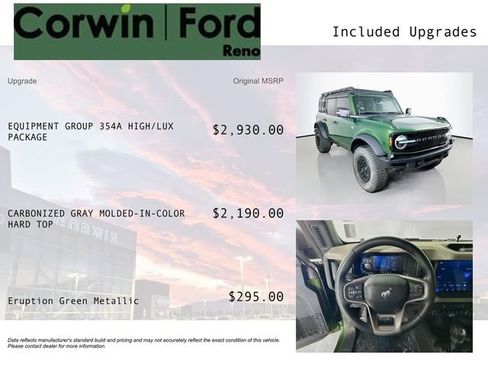 Certified 2024 Ford Bronco Wildtrak AWD/4WD image 3