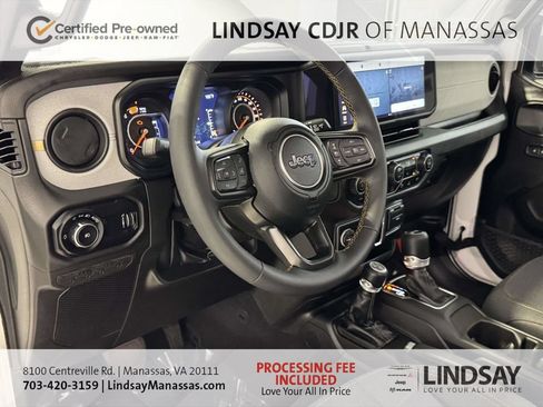 Certified 2024 Jeep Wrangler Unlimited Sport AWD/4WD image 19
