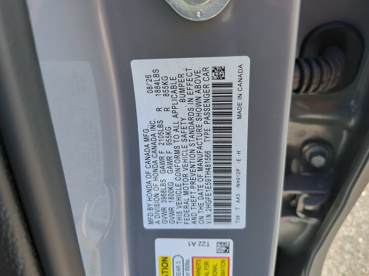 Certified 2026 Honda Civic Si image 24