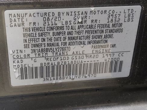 Used 2020 Nissan Sentra S image 33