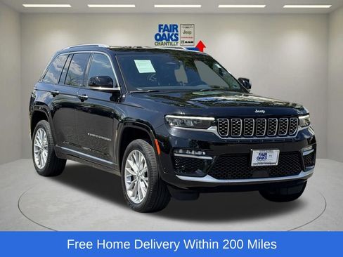 Certified 2023 Jeep Grand Cherokee Summit w/ Adv Protech Group IV AWD/4WD image 1
