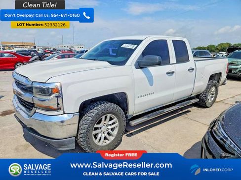 Used 2017 Chevrolet Silverado 1500 W/T w/ WT Fleet Convenience Package RWD image 1