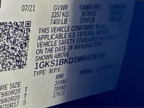 Used 2021 GMC Yukon SLT w/ SLT Premium Package image 36