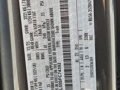 New 2025 Ford F150 XLT w/ Equipment Group 302A MID image 33