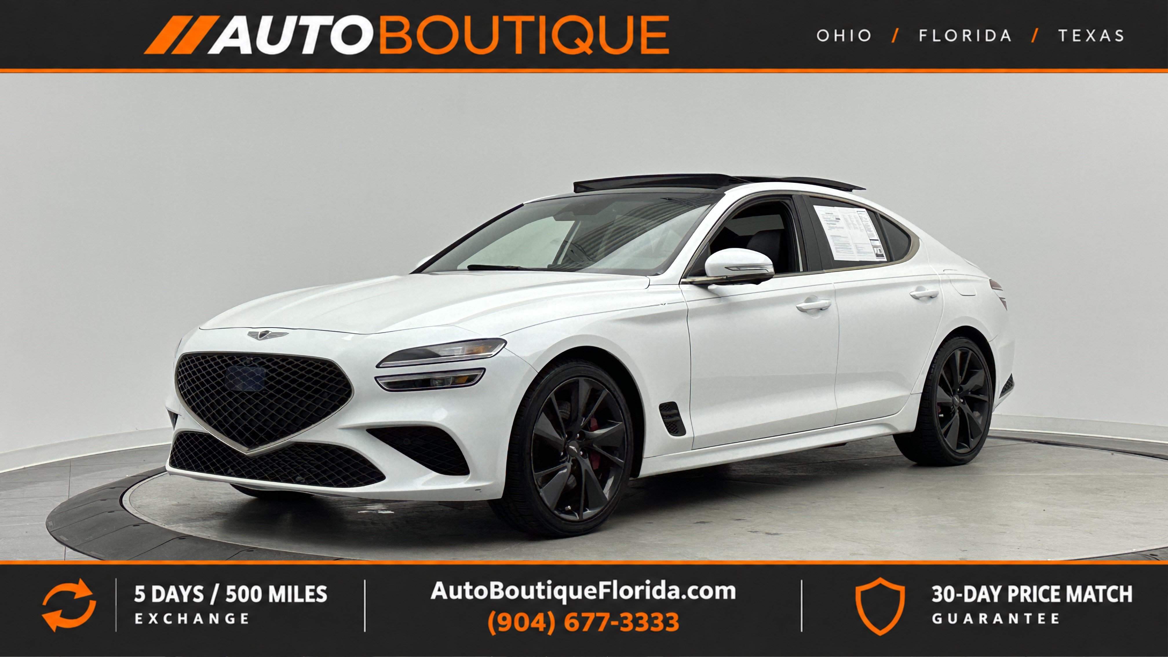 Used 2022 Genesis G70 3.3T RWD image 1