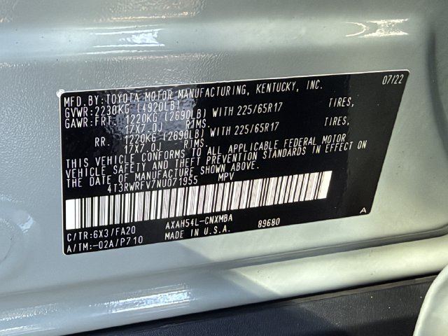 Used 2022 Toyota RAV4 XLE AWD/4WD image 26