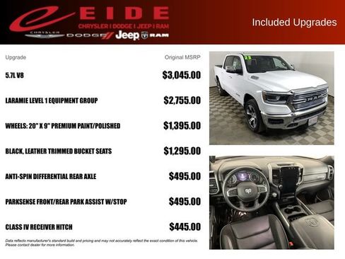 Used 2023 RAM 1500 Laramie AWD/4WD image 13