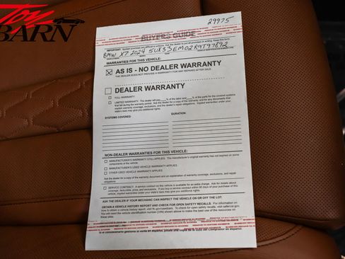 Used 2024 BMW X7 M60i w/ Executive Package image 56