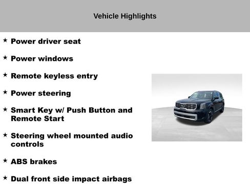 Certified 2024 Kia Telluride S w/ S Sunroof Package AWD/4WD image 37