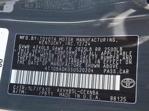 Certified 2025 Toyota Camry LE w/ Convenience Package AWD/4WD image 41