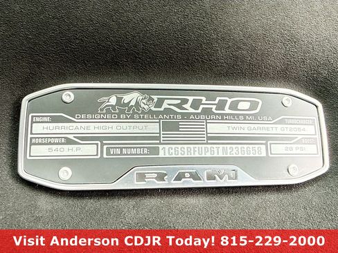 New 2026 RAM 1500 RHO w/ RHO Level 1 Equipment Group image 18